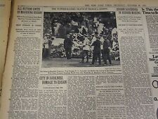 1931 OCTOBER 22 NEW YORK TIMES - EDISON BURIED ON ANNIVERSARY - NT 3961 picture