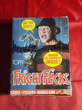 1988 Topps Fright Flicks Wax Box picture