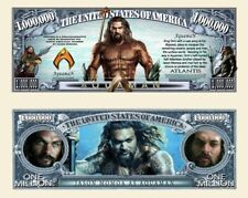 Jason Momoa Aquaman 50 Pack Collectible Novelty 1 Million Dollar Bills picture