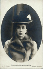 Vintage Archduchess Maria Annunziata silver print on postcard paper, Marie Annon picture
