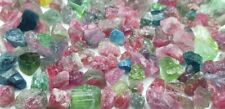 242 Ct Natural Bi Color Tourmaline crystal lot From Afghanistan picture