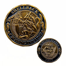 30PCS Commemorative Sailor Crossing the Line Navy Shellback Gift Challenge Coin picture