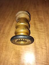 Vintage UL Listed 963G Brass Fire Hose Nozzle Spray Type Portable SECO 565 Old  picture