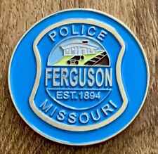 Ferguson Police Challenge Coin St. Louis Missouri MO Riots 2014 NYPD CIA FBI BLM picture