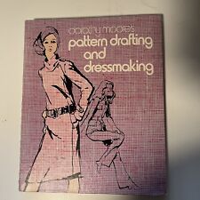 Vtg Dorothy Moore's Pattern Drafting and Dressmaking Sewing Book HB Spiral 1971 picture