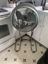 Vintage  Westinghouse Mobilaire Electric Floor Fan1950's  Mint Green WORKS picture