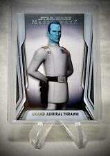 2021 STAR WARS - Grand Admiral Thrawn - Topps Masterwork Card #41 picture