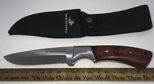 Winchester Rocky Mountain Elk Foundation Hunting Knife Fixed Blade & Sheath picture