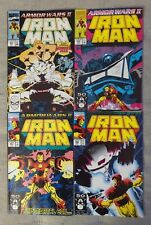 Run Of 4 1990-91 Marvel Iron Man Comics #263-266 Bagged And Boarded picture