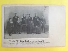 cpa Circus Nicolaus KOBELKOFF Russian-Austrian showman and entrepreneur Family picture