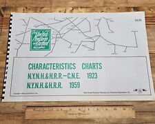 Rare NEW HAVEN RAILROAD NHRR Characteristics Charts & Stop Diagrams☆UNIQUE Book  picture