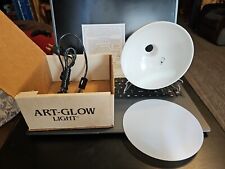 LAMP: ART-GLOW Light, US Historical Society to illuminate Stained Glass, NEW-VTG picture