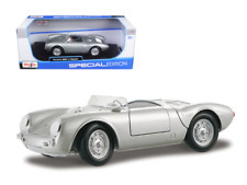 Porsche 550 A Spyder Silver 1/18 Diecast Model Car picture