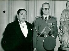 Juan Uribe-Cualla and Colonel Piers de Raverschoot - Vintage Photograph 3439172 picture