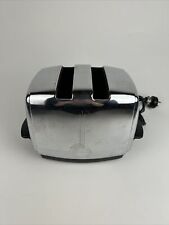 Vintage 50's Sunbeam Model T-20 Radiant Chrome Toaster WORKS (Tape on Cable) picture