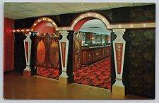 Houston Texas, Astrodome Club Men's Bar Swinging Doors RARE, Vintage Postcard picture