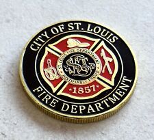 ST. LOUIS FIRE DEPT. Challenge Coin picture