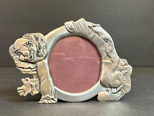 Seagull Canada Pewter Petite Picture Frame Tabletop Clown Circus 1989 picture