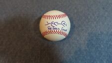 Jim Edmonds autographed Official Major League baseball 8x Gold Glove sweet spot picture