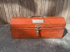 Vtg DUPLEX FORT Smith Toolbox USA Hesston Manufacturing picture