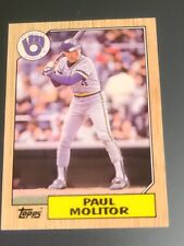 Paul Molitor 1987 Topps picture