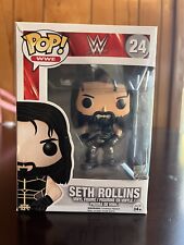 Funko Seth Rollins Pop  Black Suit WWE Rare Vaulted picture