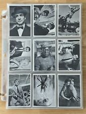 JAMES BOND 1965 GLIDROSE TRADING CARDS COMPLETE SET 1-66 VG -NM CONDITION picture