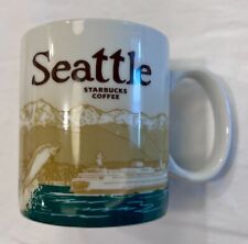 Starbucks Seattle Mt Rainier Global Icon Collector Series 2011 Coffee Mug 16oz picture