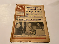 october 6 1940 pm's sunday edition newspaper-dizzy trout-japan has secret pact picture