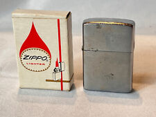1964/65 Zippo Lighter Brushed Chrome In Orignal Box picture