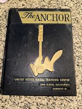 The Anchor United States Naval Training CenterCompany 1954 Yearbook San Diego 📕 picture