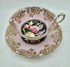 Beautiful Paragon Cup & Saucer By Appointment to Her Majesty the Queen Pink Rose picture