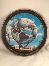 New York World's Fair 1964 1965 Metal Tray Unisphere Peace Through Understanding picture