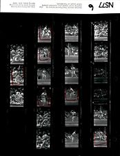 LD268 1978 Orig Contact Sheet Photo DETROIT TIGERS CALIFORNIA ANGELS DON BAYLOR picture