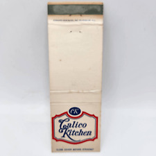 Vintage Matchcover Calico Kitchen picture