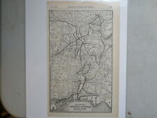 Original map of the Louisville & Nashville Railroad System ~ 1906 picture