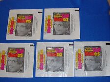 Vintage Fleer Hollywood Slap Stickers Card Wrapper Lot of 5 picture