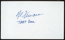 Al Ferrara signed autograph auto 3x5 Cut American Actor in Trap Door & Batman picture