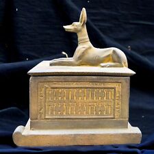 Authentic Anubis Statue - Egyptian Pharaonic Sculpture, Museum-Quality Handcraft picture