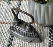 Rare Antique miniature iron metal iron small soviet iron picture
