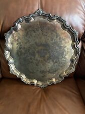 Antiq Lonsdale  Sheffield, ENG.  19” SP Tray Military 45th Chem Co 92nd AAA Batt picture