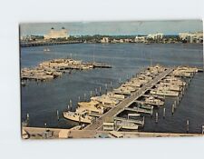 Postcard Yacht Basin West Palm Beach Florida USA picture