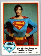1978 Topps Superman the Movie Cards (1-165 & Inserts) - Pick the Cards You Need picture