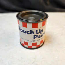 Vintage 1972 TOYOTA Motor Co. LTD. Small Touch Up Paint Can Silver Rare picture