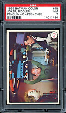 1966 TOPPS OPC (Canada) BATMAN COLOR #48 Joker Riddler Penguin PSA 7 NM Card picture