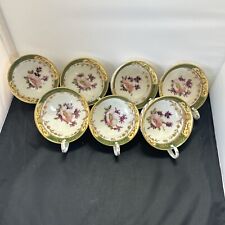 Rare Vintage China Tea Cups White & Gold Rim Accents Pink Floral 1 Single Cup picture