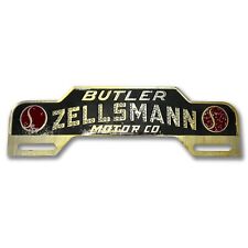 Vintage | Studebaker Butler Zellsmann Motor Co. | License Plate Topper picture