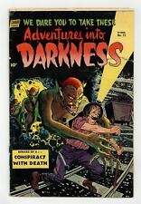 Adventures into Darkness #12 GD+ 2.5 1953 picture