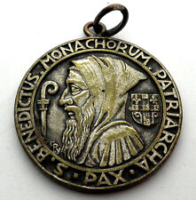 SAINT BENEDICTUS MONACHORUM PATRIARCHA PAX Evil Protection Medal 40.5mm. BB8 picture