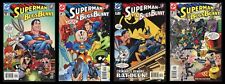Superman & Bugs Bunny Comic Set 1-2-3-4 Lot Batman Flash Elmer Fudd Porky Pig picture